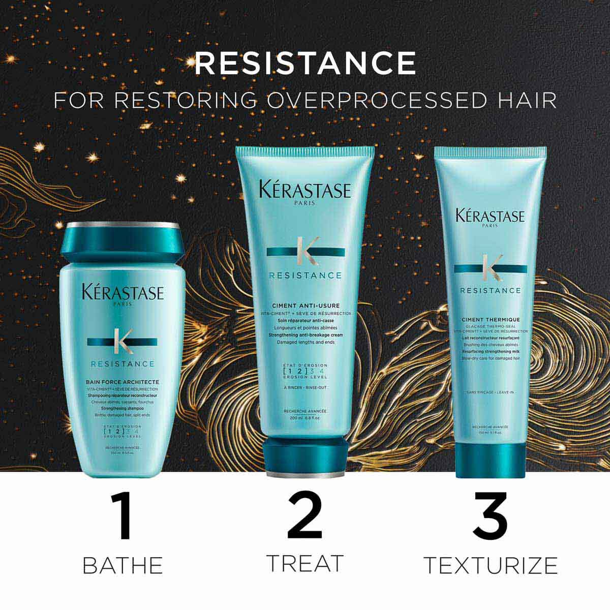 Resistance | Discover the Coffret for Damaged Hair | Kerastase